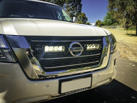 Kit intégration calandre Lazer Nissan Patrol Y62 - Series 5 (2020-2022) - Wide