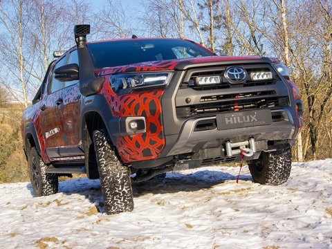 Kit intégration calandre Lazer Triple-R gyrophares Hilux Revo Invincible 2021+ Beacon