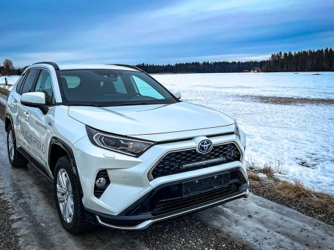Kit intégration calandre Lazer Toyota Rav4 Plug-In Hybrid (2020+) - Glide Standard