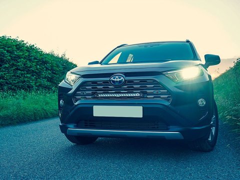 Kit intégration calandre Lazer Toyota Rav4 Hybrid (2019+) - Linear-18 Standard