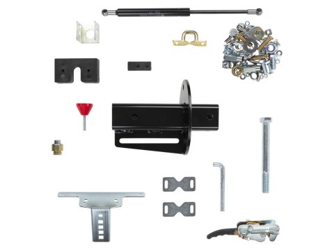 Support droit de roue de secours pour pare chocs arrière ARB Toyota HDJ100 VDJ200