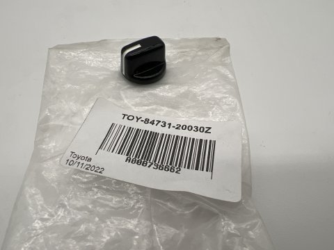 Bouton rotatif ventilation clim Land Cruiser Série 7