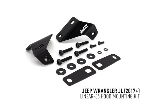 Kit seul Lazer Jeep Wrangler JL (2017+) - Bonnet Mount (For Linear-36)