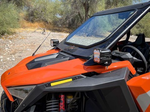 Kit seul Lazer Polaris RZR (2022+) - A-Pillar Mount Kit (For RP Series)