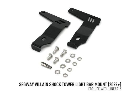Kit seul Lazer Segway Villain (2022+) - Shock Tower Light Bar Mount (For Linear-6)