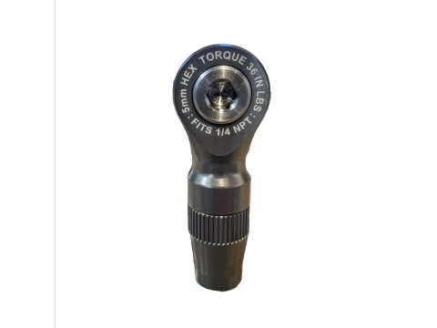 Raccord banjo CRS Apex 1/4 NPT vers flexible tressé 3/8