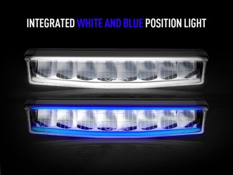 Barre LED Lazer AIR-55 avec feu de position bleu