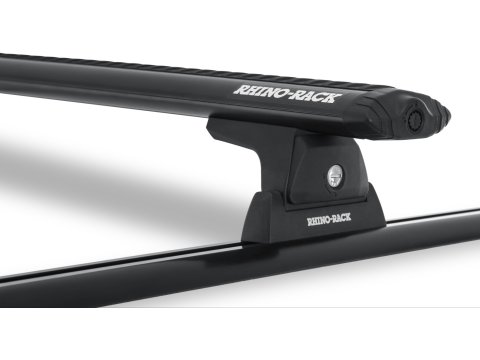 Sportz RLT600 Trackmount Black 2 Bar Roof Rack Rhino Rack