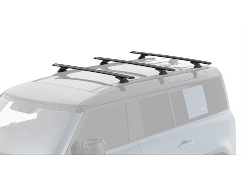 Kit 3 barres de toit Rhino Rack Sportz 1370mm Land Rover Defender 110 L663 2020-