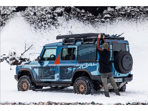 Plaques MOLLE portes arrière N4-Offroad pour Ineos Grenadier