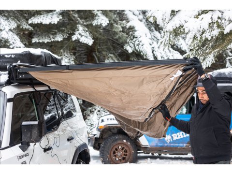 Auvent autoportant latéral Batwing 2.2m 180° Rhino Rack