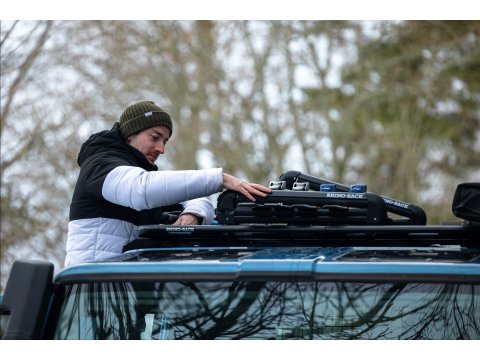 Porte élément de galerie 500mm type ski snowboard surf Rhino Rack