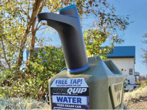 Robinet électrique rechargeable pour jerrycan d’eau