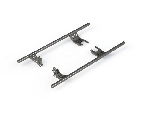 Paire de protections tubulaires bas de caisse N4-Offroad Toyota Land Cruiser GRJ79