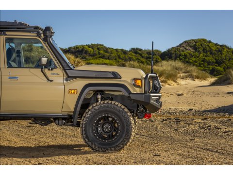 Pare-chocs avant acier ARB Summit MKII Bullbar Toyota Land Cruiser HZJ7 GRJ7 2025+
