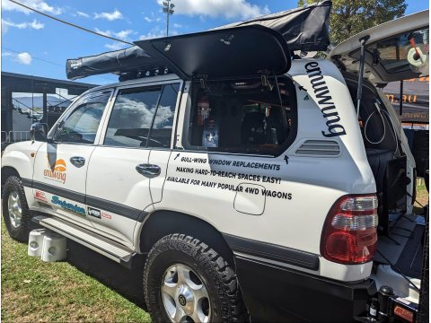 Ouvrant latéral papillon Emuwing arrière gauche pour Land Cruiser HDJ100