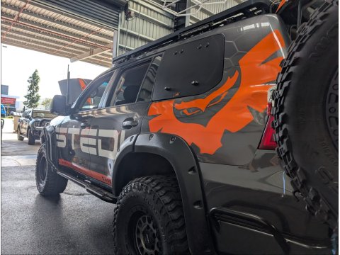 Ouvrant latéral papillon Emuwing arrière gauche pour Land Cruiser VDJ200