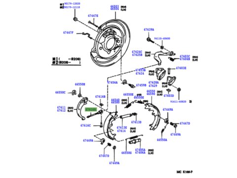 CAME REGLAGE FREIN A MAIN LAND CRUISER