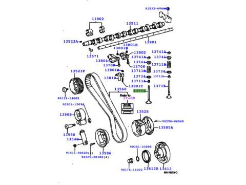 Soupape admission HDJ80 24s HDJ100