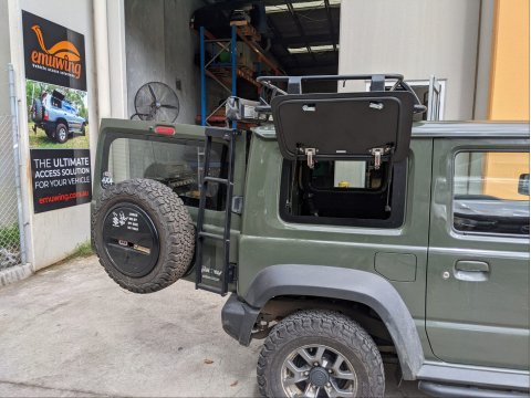 Ouvrant latéral papillon Emuwing arrière droit pour Suzuki Jimny 2018+
