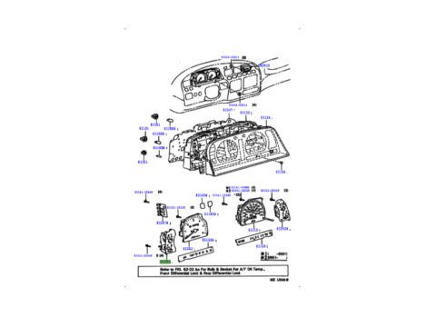 Jauge de pression huile et température eau compteur HDJ80 24S