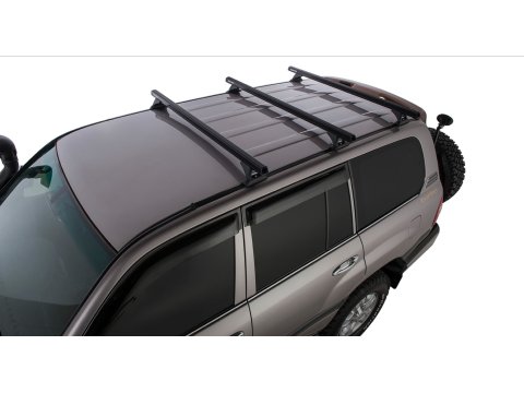Kit 3 barres de toit Rhino Rack HD 1375mm Toyota Land Cruiser HDJ100