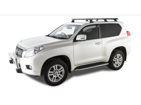 Kit 3 barres de toit Rhino Rack HD 1250mm Toyota Land Cruiser KDJ15 GDJ15