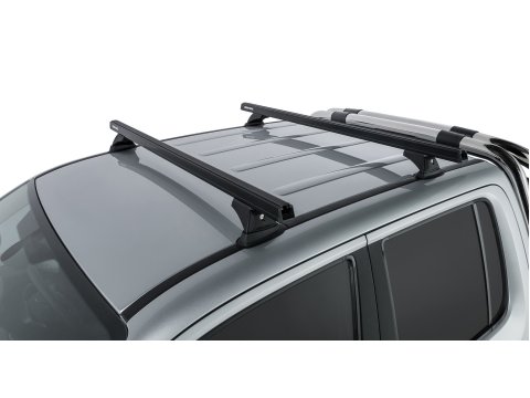 Kit 2 barres de toit Rhino Rack HD 1375mm Volkswagen Amarok Double Cab 2011-2023