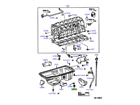 Bouchon de vidange de carter d'huile moteur M12