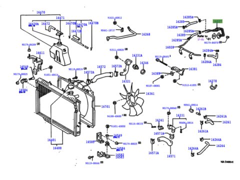 Conduite rigide refroidissement turbo sur turbo HDJ80 HDJ100