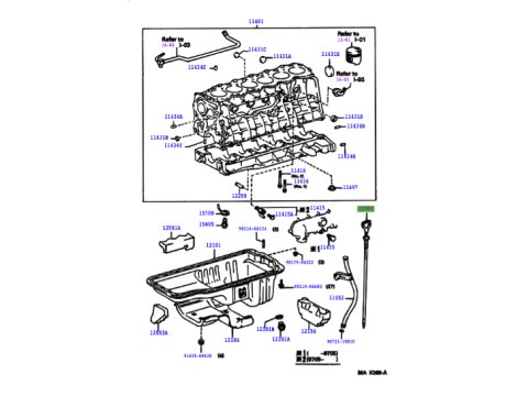 Jauge de niveau huile moteur HDJ80 24s