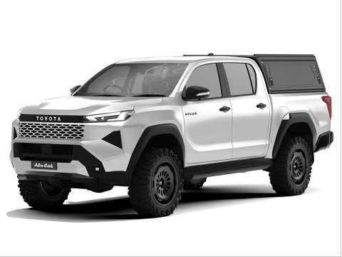 HardTop Alu-Cab Contour pour Toyota Hilux Travo double cabine