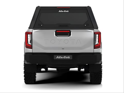 HardTop Alu-Cab Contour avec vitres latérales pour Toyota Hilux Travo double cabine