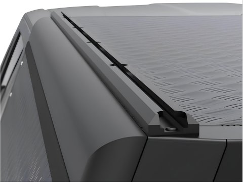 HardTop Alu-Cab Explorer noir strié pour Toyota Hilux Travo double cabine