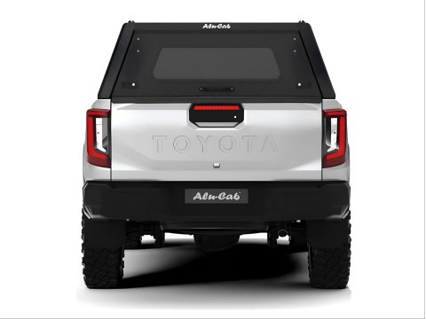 HardTop Alu-Cab Explorer noir strié pour Toyota Hilux Travo double cabine
