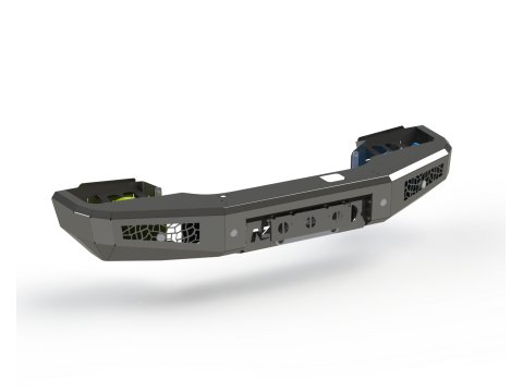 Pare-chocs avant acier avec sa platine de treuil Ineos Grenadier N4-Offroad