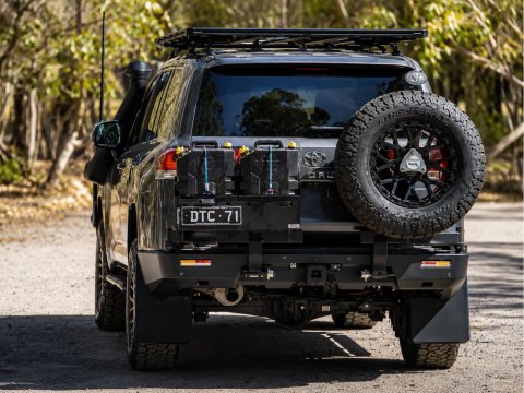 Pare chocs arrière acier Kaymar Toyota Land Cruiser 300