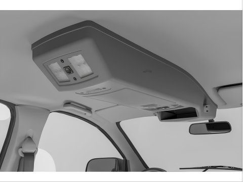 Console de toit 4WD Interiors pour Isuzu Dmax double cabine 2003-2012