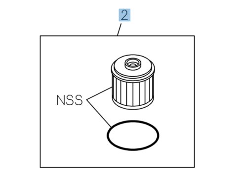 Filtre à carburant Isuzu DMax II / DMax III 2012+