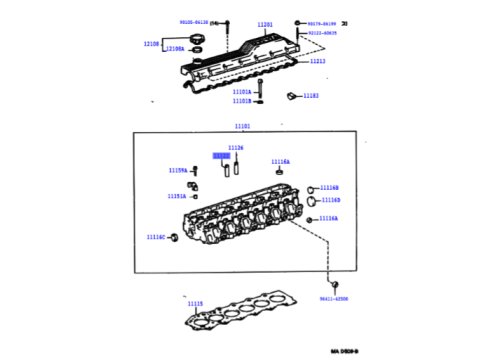 Guide soupape admission ou échappement HDJ80 12s HZJ7 LJ7