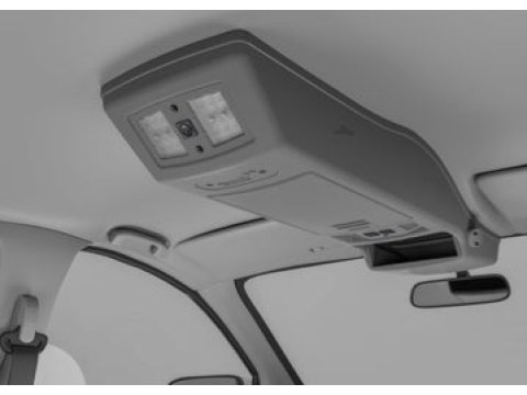 Console de toit 4WB Interiors pour Ford Ranger II et Mazda BT50 extra cabine 2006-2011