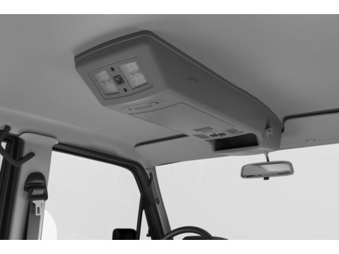 Console de toit 4WD Interiors pour Land Cruiser HZJ76 2007-2009 sans airbags