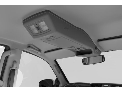 Console de toit 4WD Interiors pour Toyota Hilux avec bouton SOS double cabine 2021+