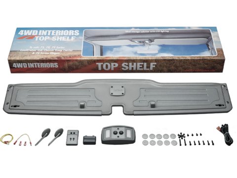 Console de toit 4WD Interiors transversale pour Land Cruiser série 75 78 79