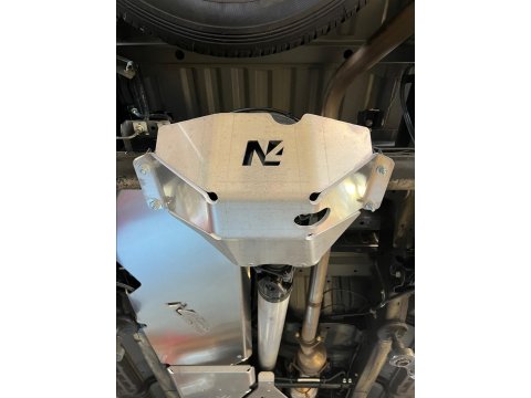 Ski protection différentiel arrière aluminium 8mm N4-Offroad pour Isuzu DMax 2026+