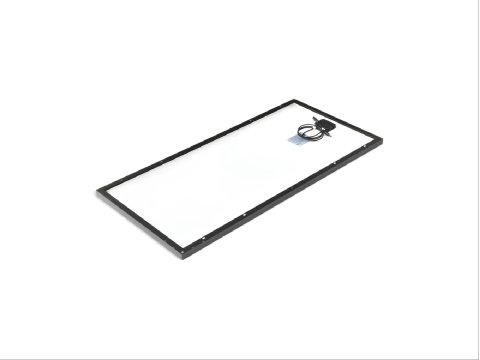 Panneau solaire fixe monocristallin Redarc 180W finition anodisée noir