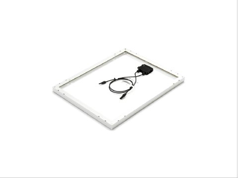 Panneau solaire fixe monocristallin Redarc 80 W finition argentée