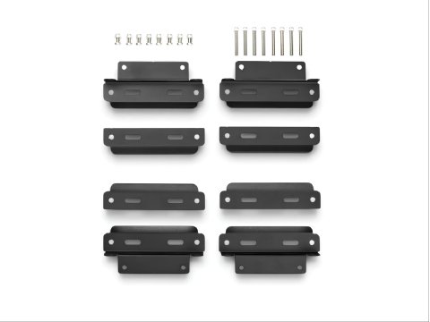 Kit de supports Redarc pour panneau solaire sur plateforme Rhino-Rack Steel Mesh et ARB BASE Rack