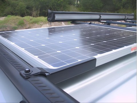 Kit de supports Redarc pour panneau solaire sur barres de toit Rhino-Rack Vortex et Heavy Duty