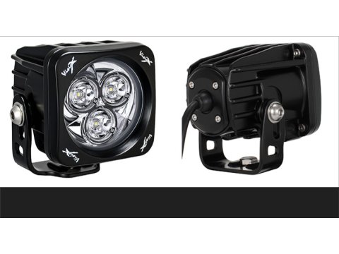 Kit 2x21W VisionX 3.0 Square Cannon Leds - 2x1575lm